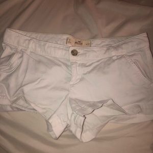 White Hollister Shorts